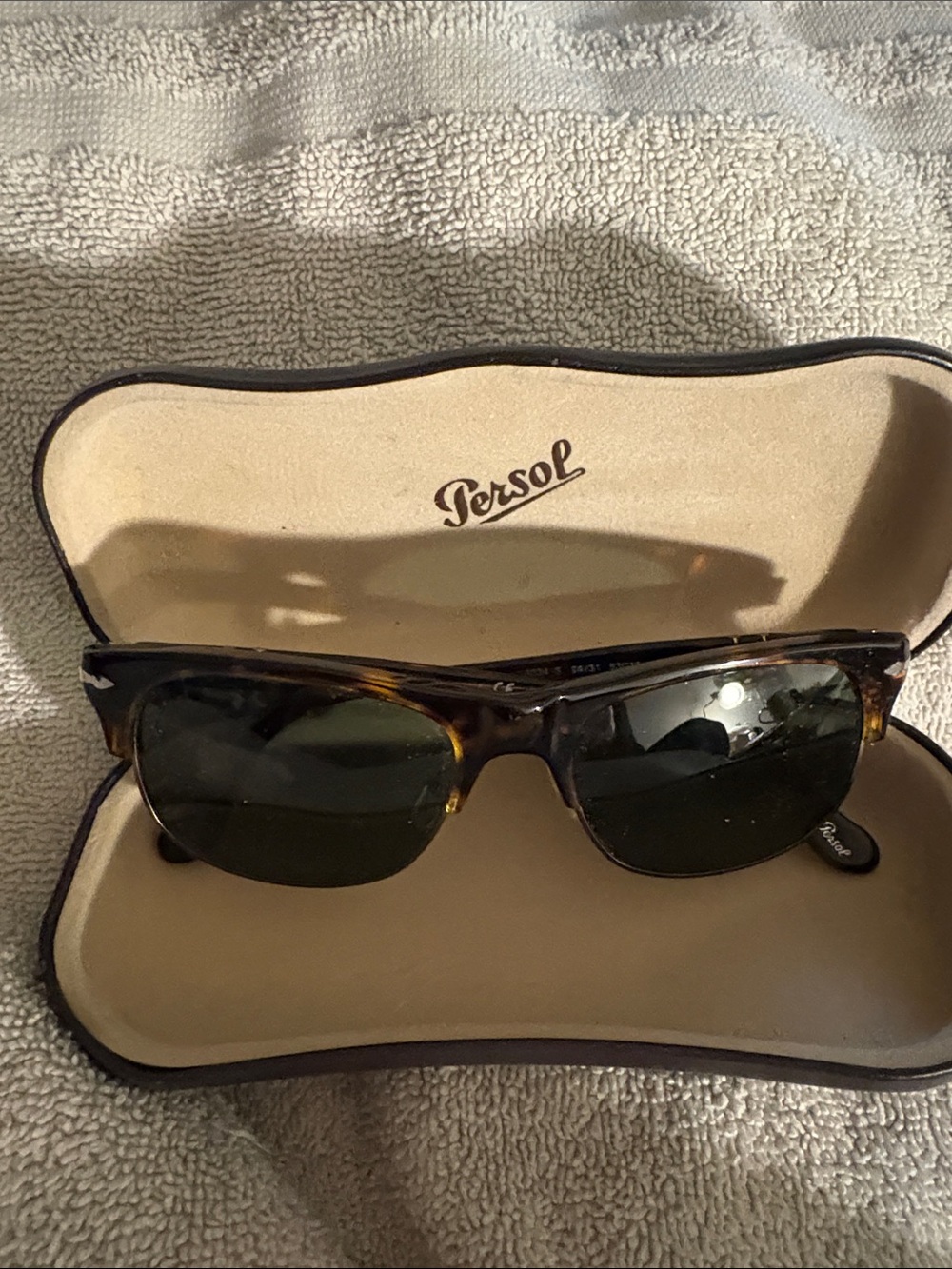Persol Tortoise Shell Frame Sunglasses